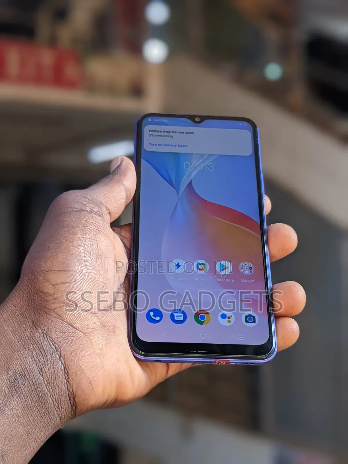 Vivo Y21 64 GB Blue