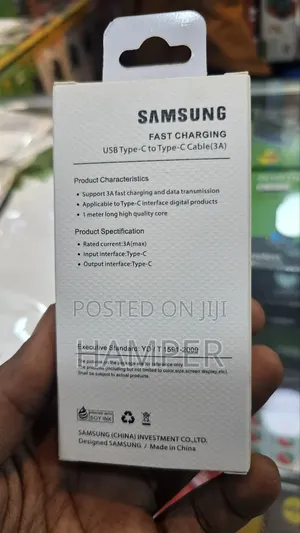 Fast Charging USB Type-C to Type-C Cable