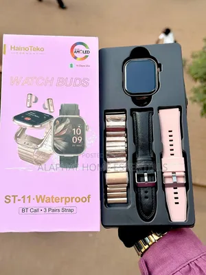 Haino Teko ST-11 Waterproof "Watch With Buds"