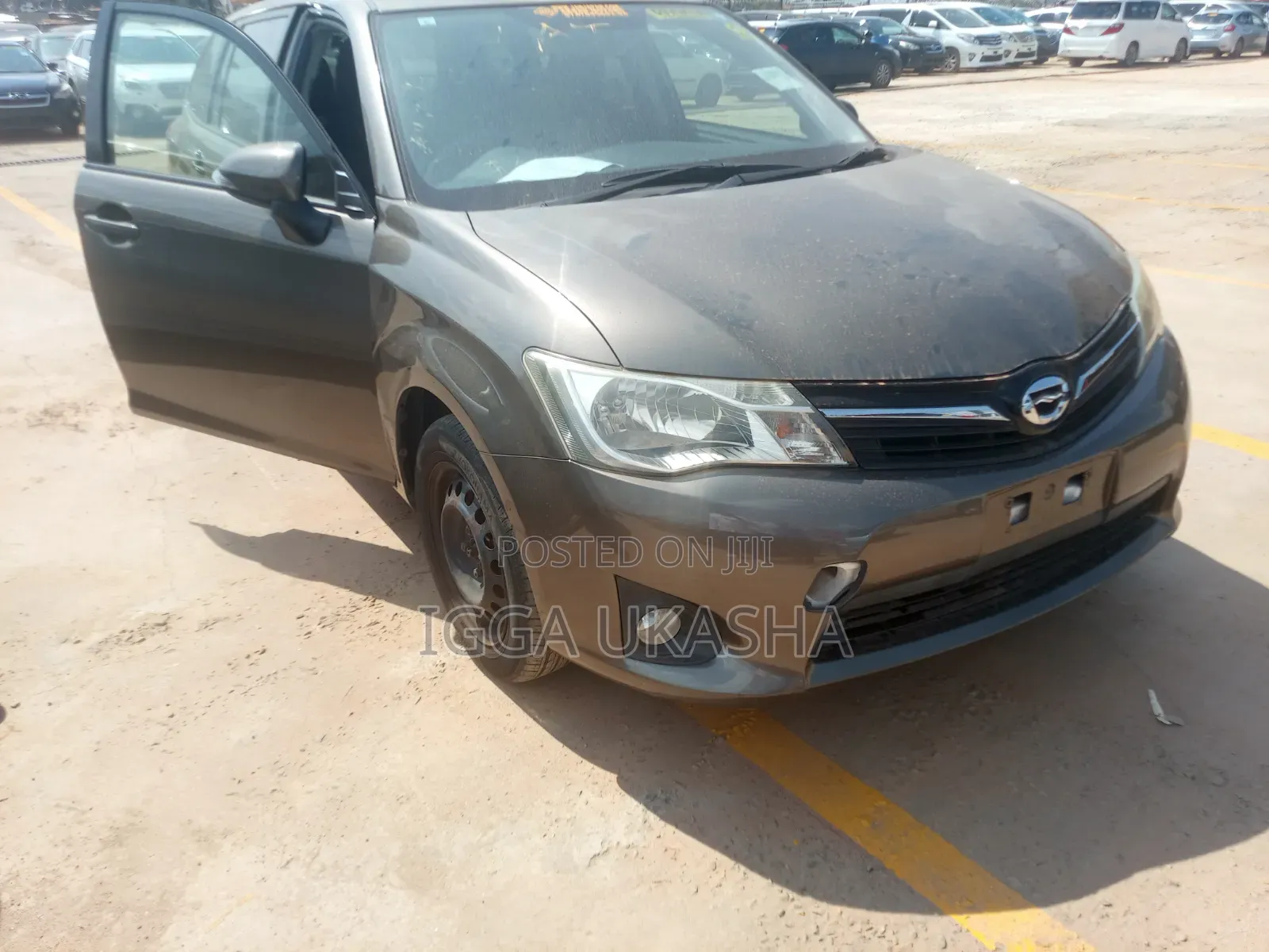 Toyota Corolla Fielder 2017 Gray
