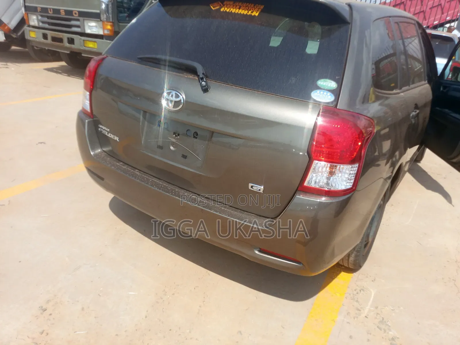 Toyota Corolla Fielder 2017 Gray