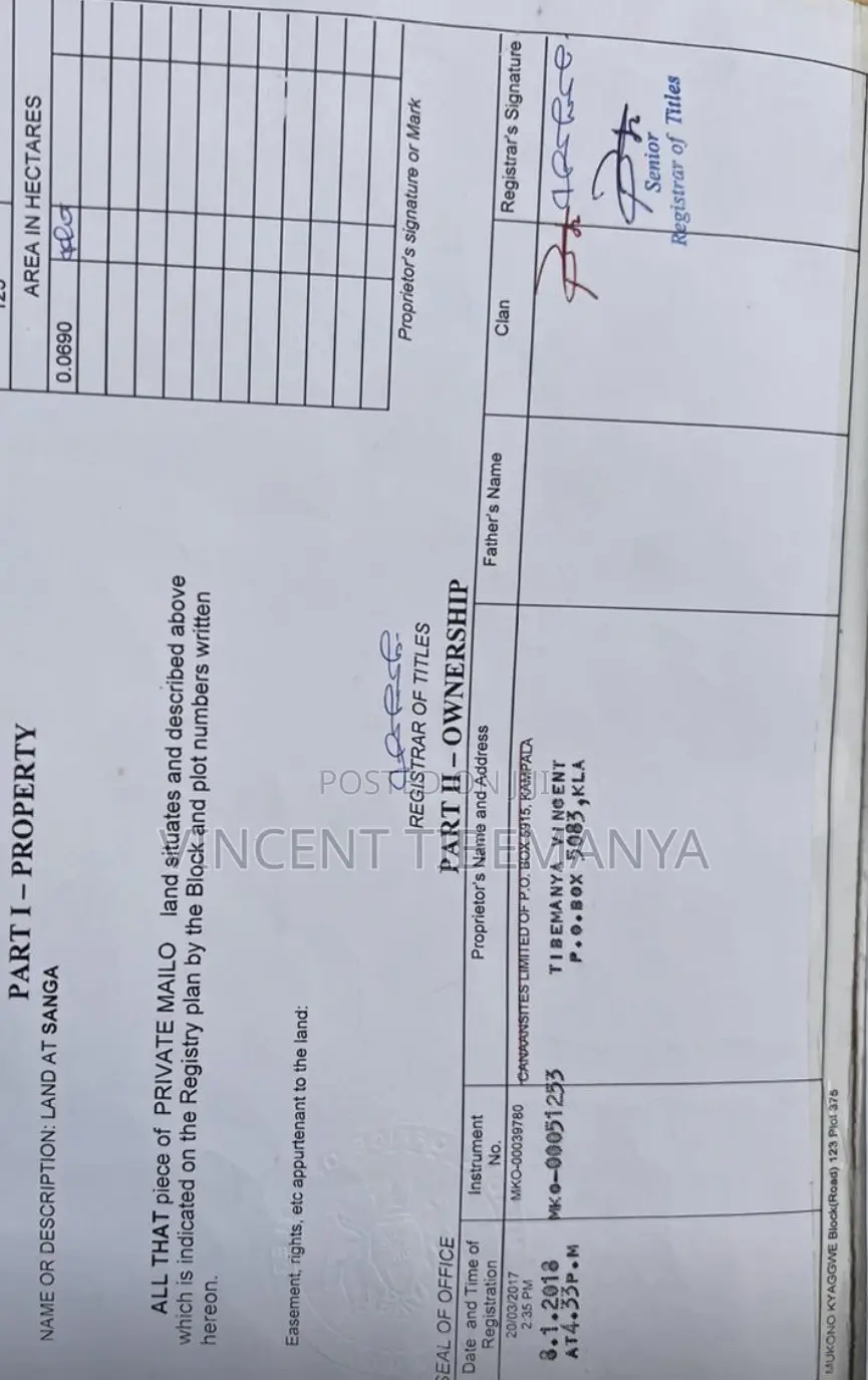 Land in Mukono