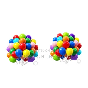 Colorful Balloons 12 Inch, Latex 50pcs Party Balloons Red Dark Purple