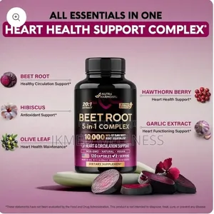 NutraHarmony Beet Root 5-in-1 Complex 120 Caps