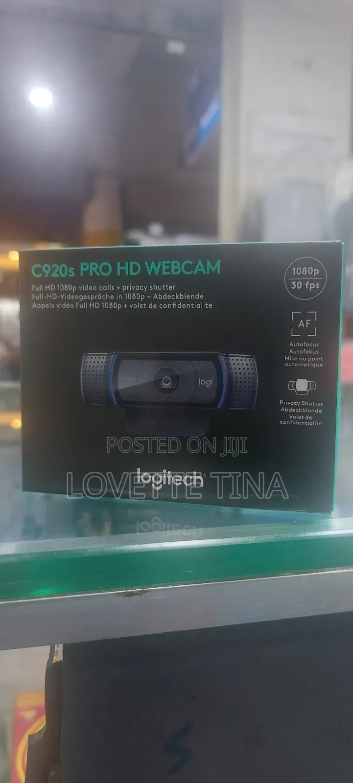 C920s Logitech Webcam