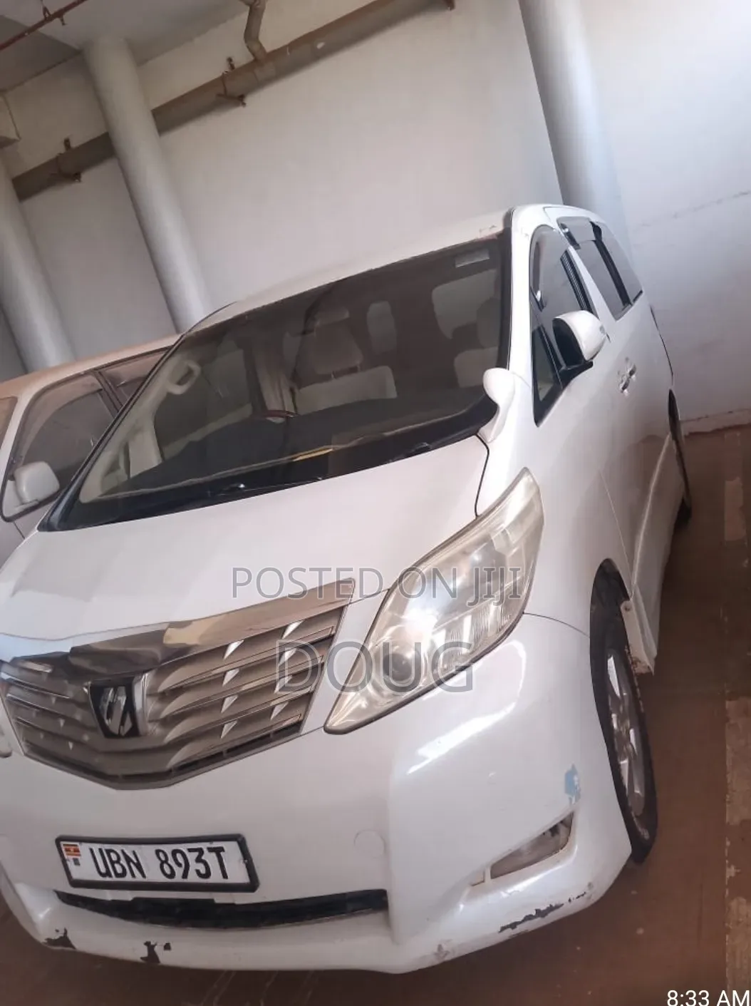 Toyota Alphard 2008 White