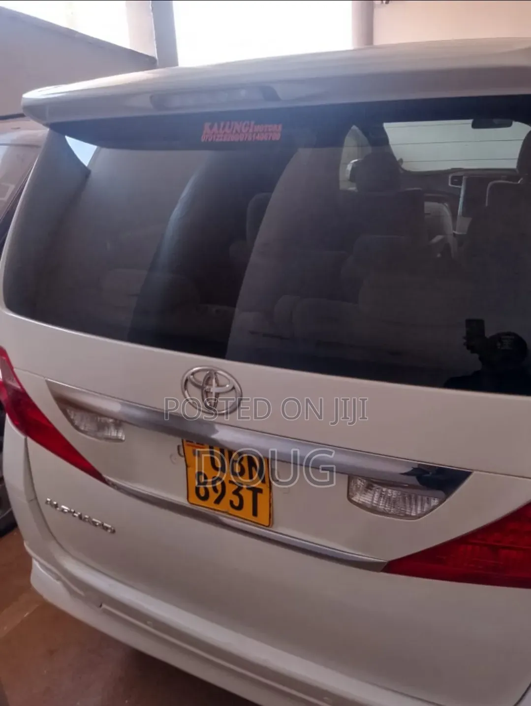 Toyota Alphard 2008 White