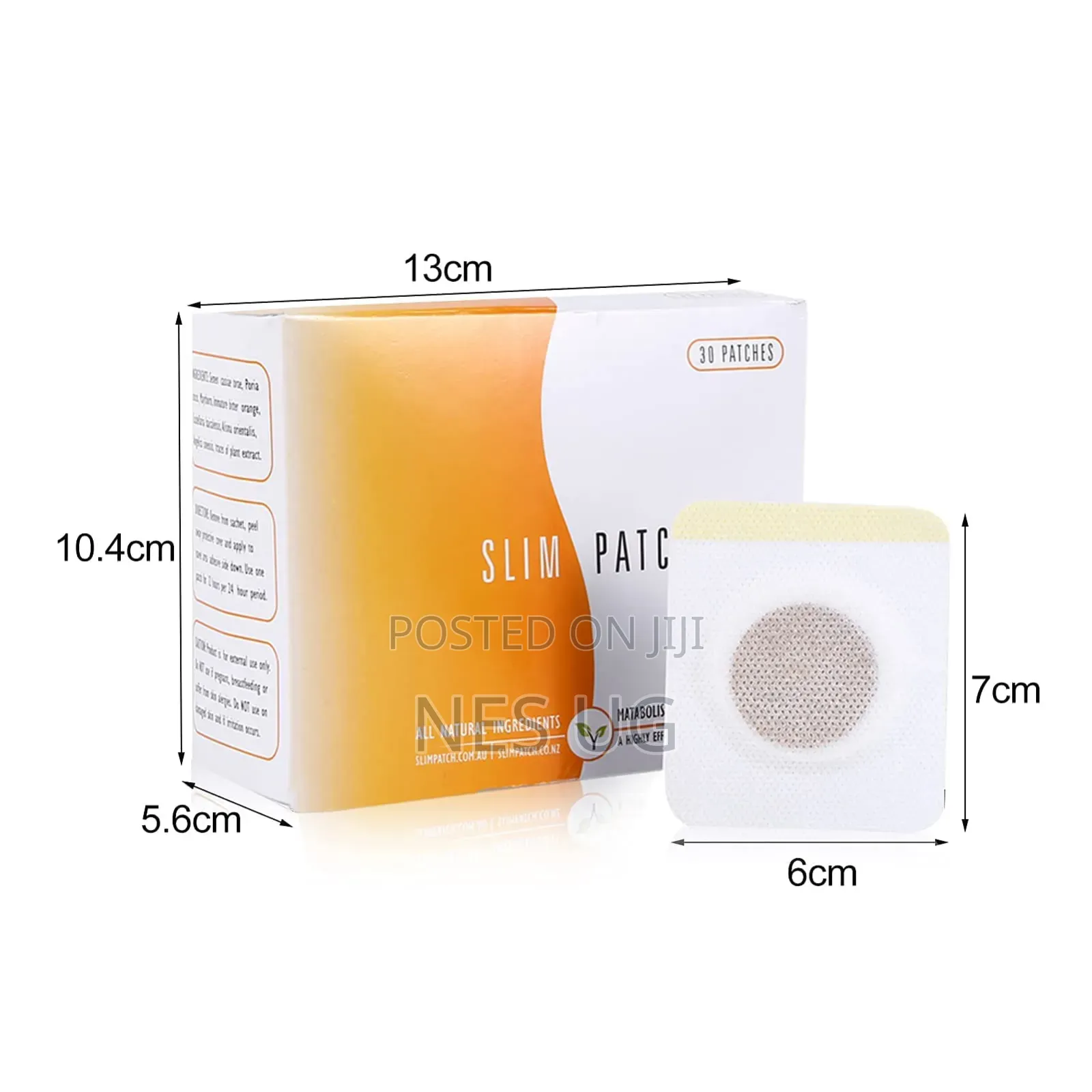 30Pcs Weight Loss Slimming Patches Flat Tummy Fat Burning Patches
