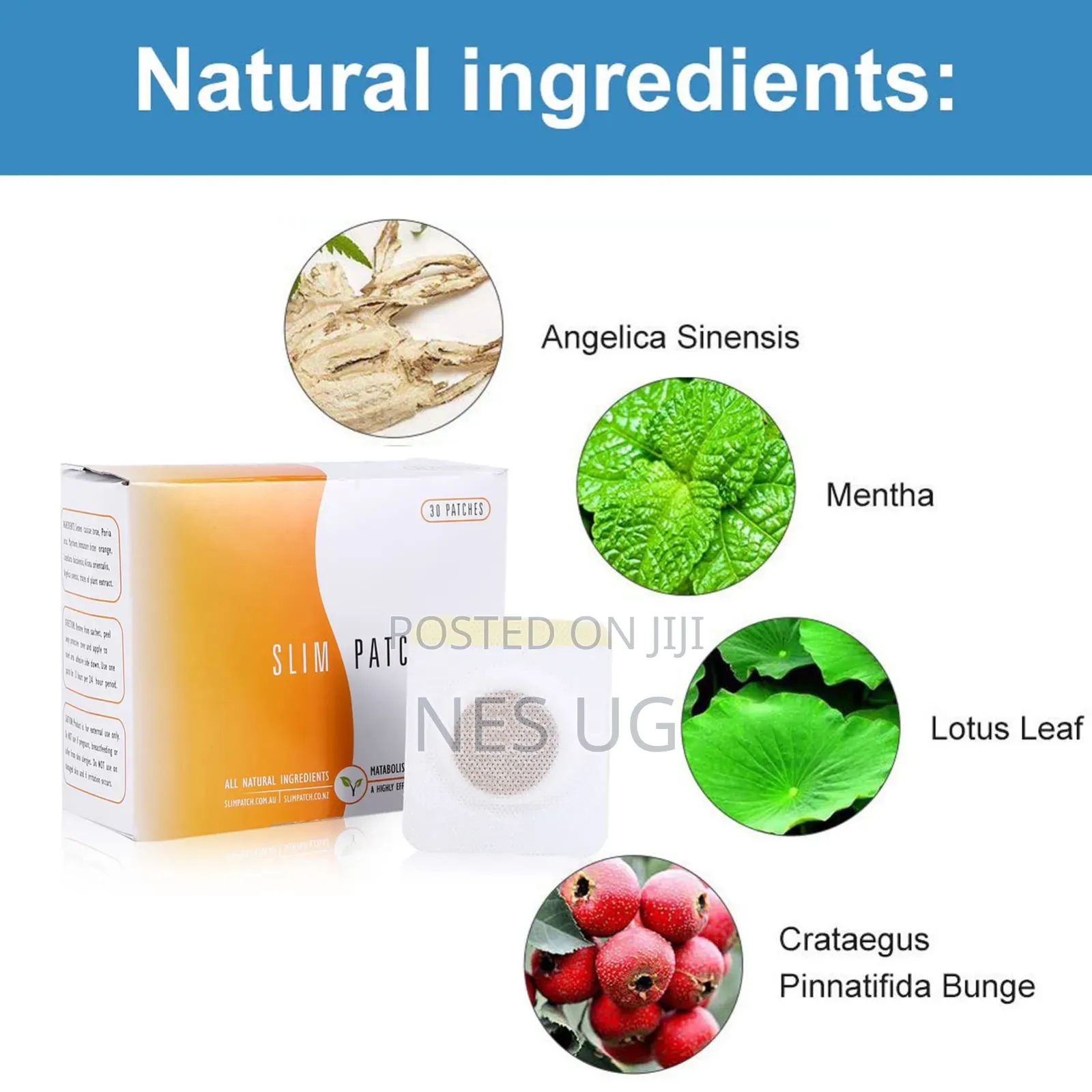 30Pcs Weight Loss Slimming Patches Flat Tummy Fat Burning Patches