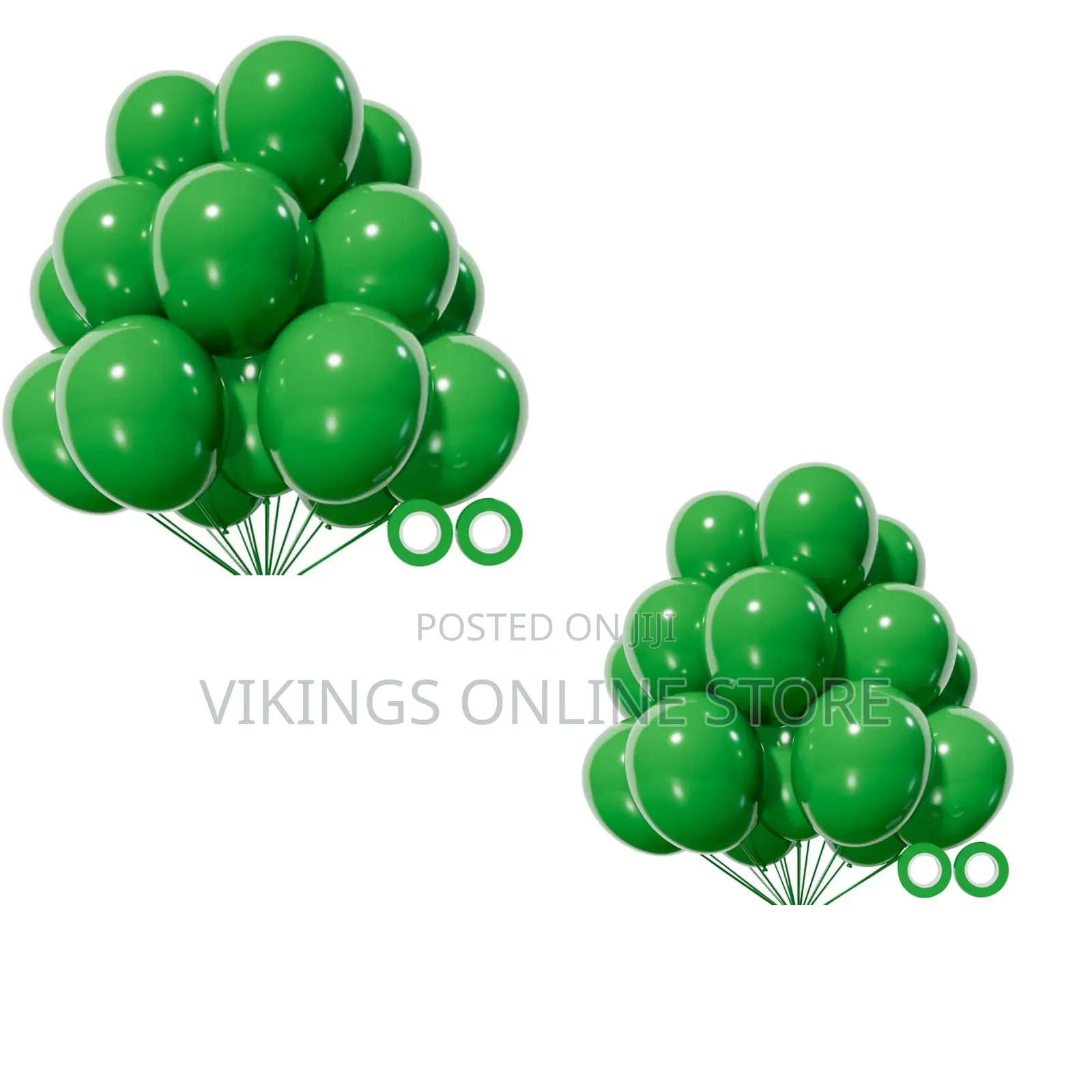 100 PCS Dark Green Balloons Latex Party Balloons 12 Inch Round Helium