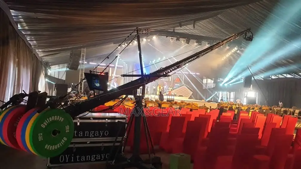 40ft Jimmy Jib Crane for Hire -Churches,concerts,sports,TV,film