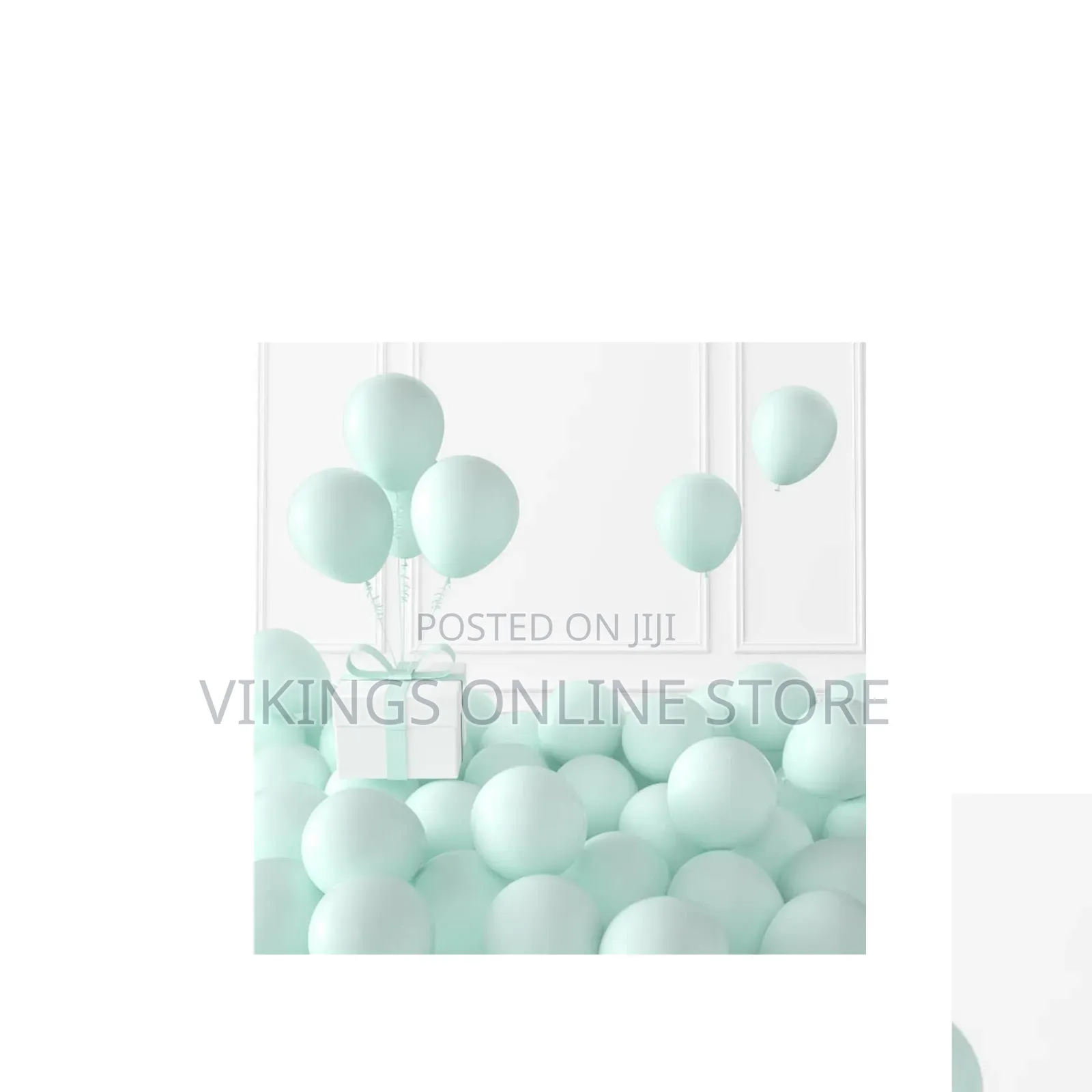 Pastel Green Green Balloons,100 PCS 12 Inch Mini Matte Latex Balloons