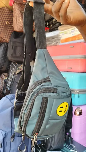 Green Drew Waist Bag