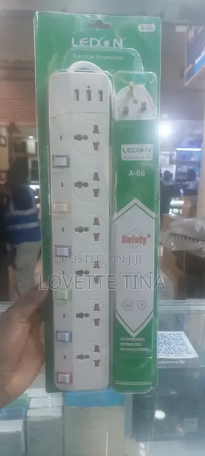 6way LEDON Power Extension