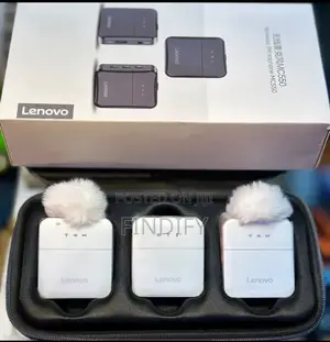 Lenovo Mc550 Wireless Microphone, a Portable Audio Recording Kit