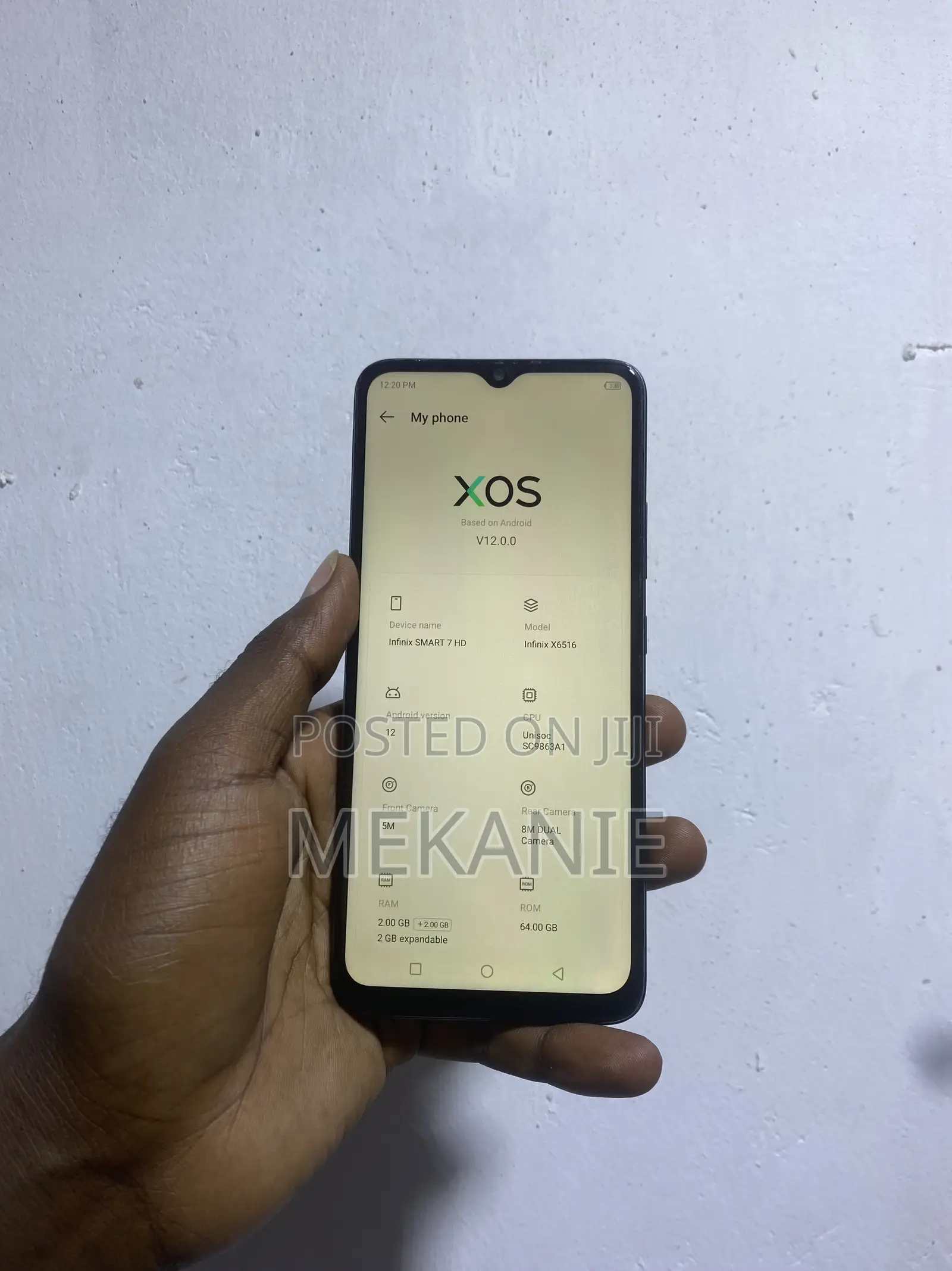 Infinix Smart 7 HD 64 GB Black