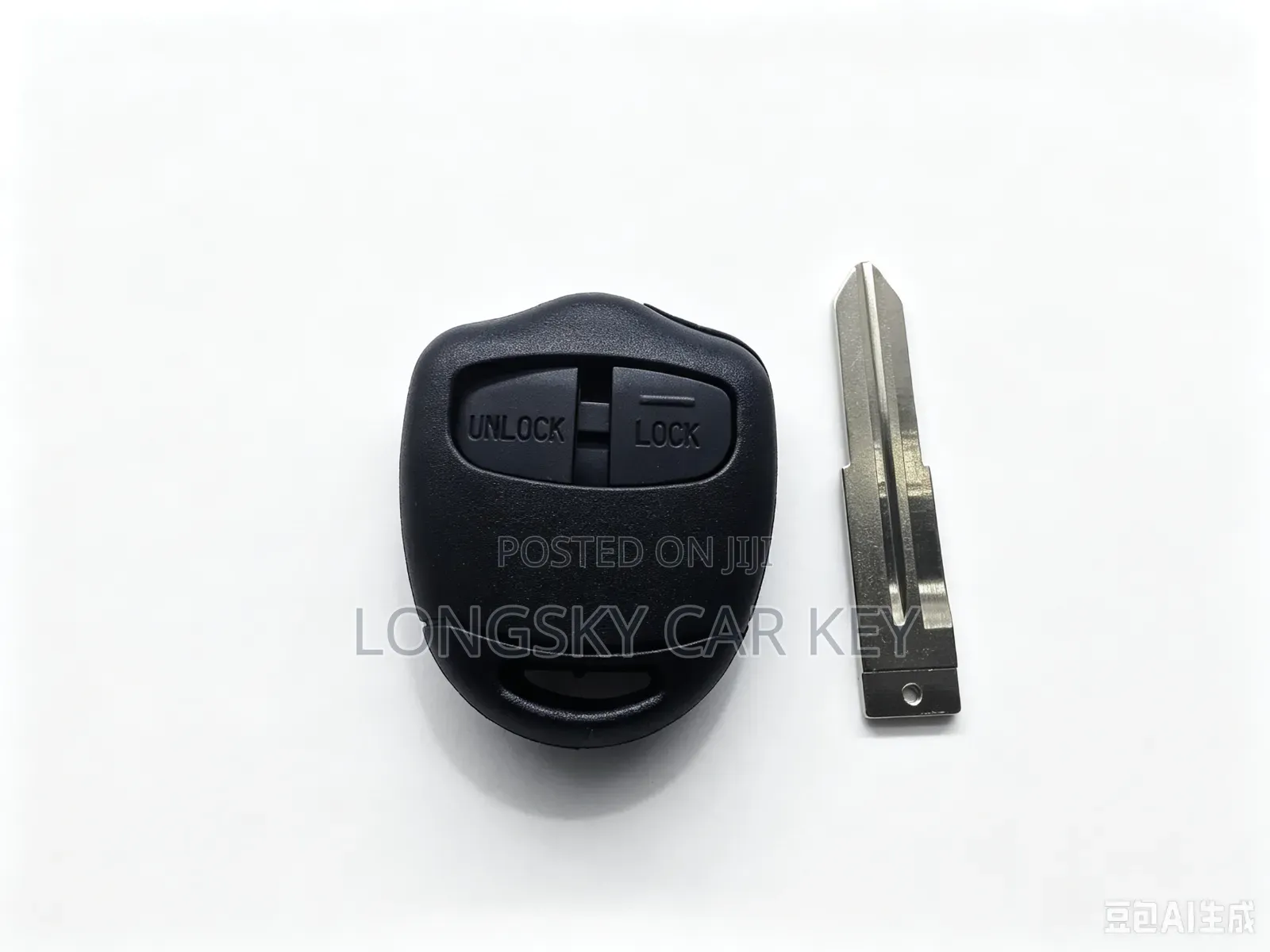 Mitsubishi Insert to Start Car Key Shells/Cases