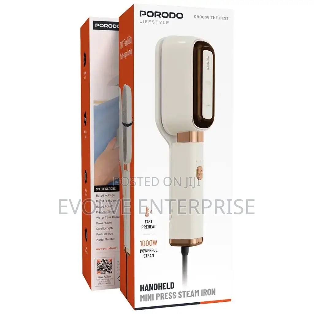 Lifestyle Portable Steam Iron - Beige