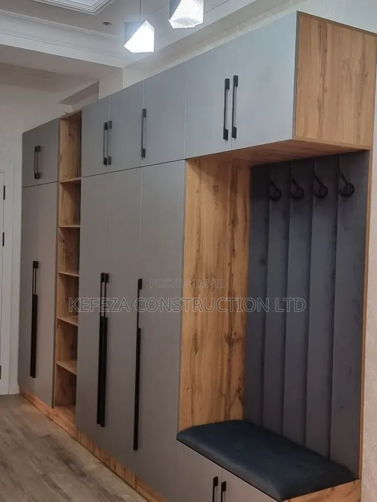 Grey Cover Wardrobes