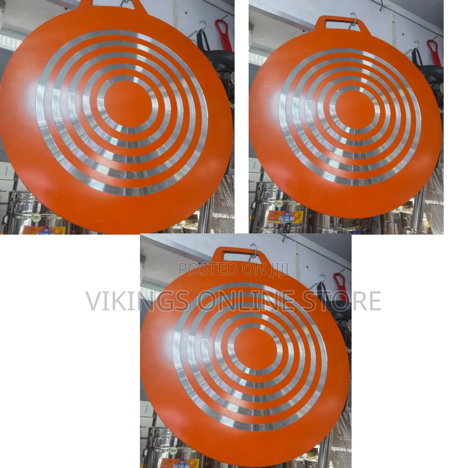 Round Flat Cooking Pan