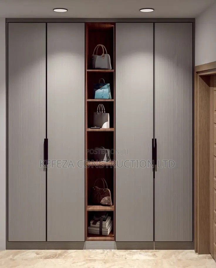Grey Cover Wardrobes