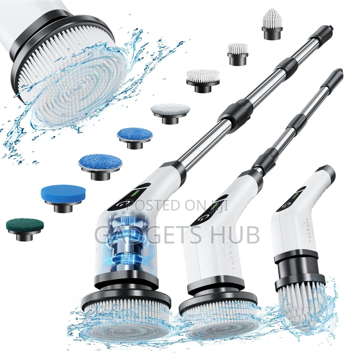 9 in-1 Electric Spin Cleaning Brush Scrubbing Cleaner