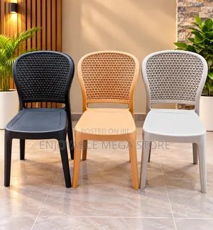 1Pcs Combo Back Honey Plastic Chairs Plastic Chairs