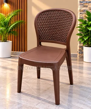 1Pcs Combo Back Honey Plastic Chairs Plastic Chairs
