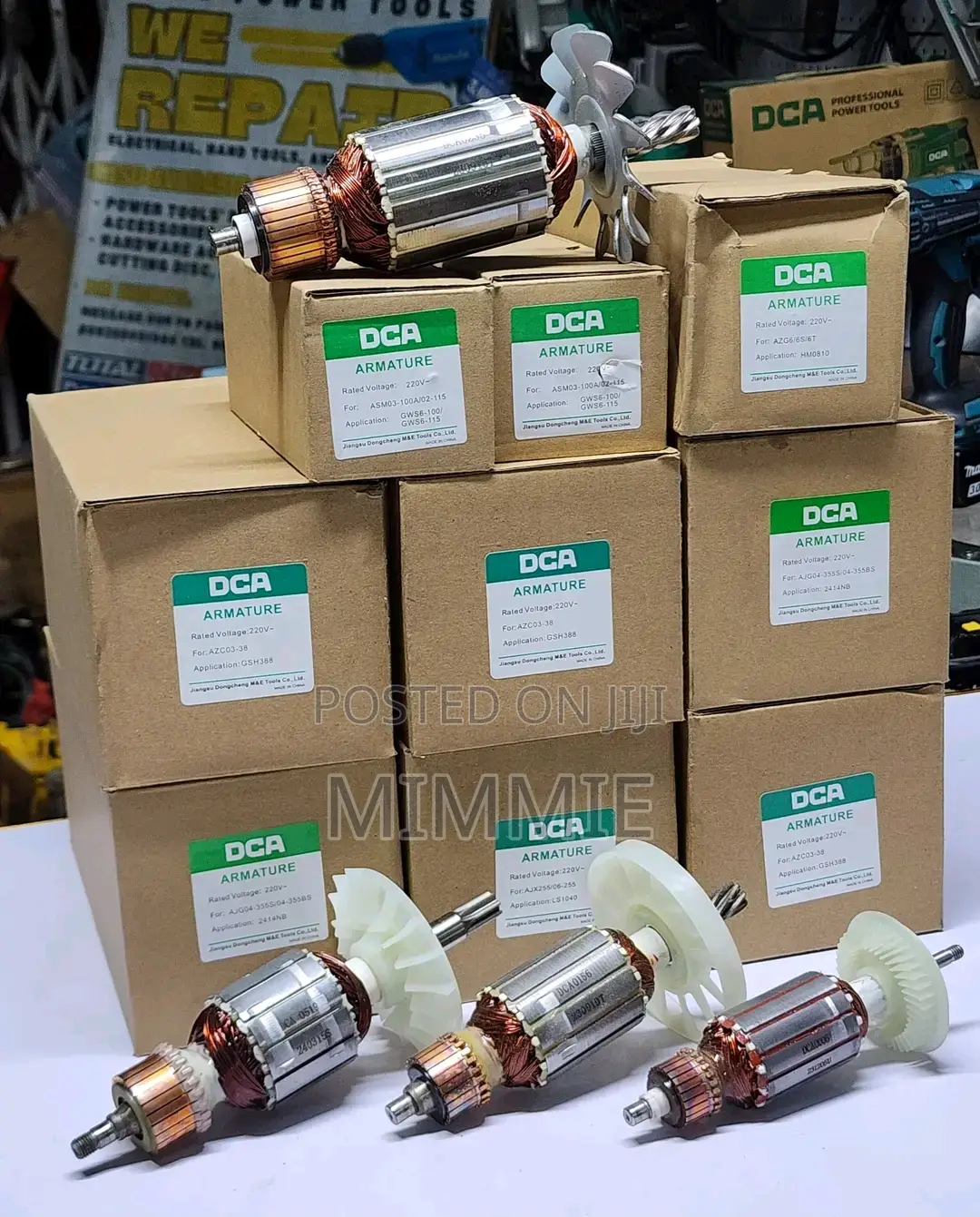 Dca Armatures and Brushes