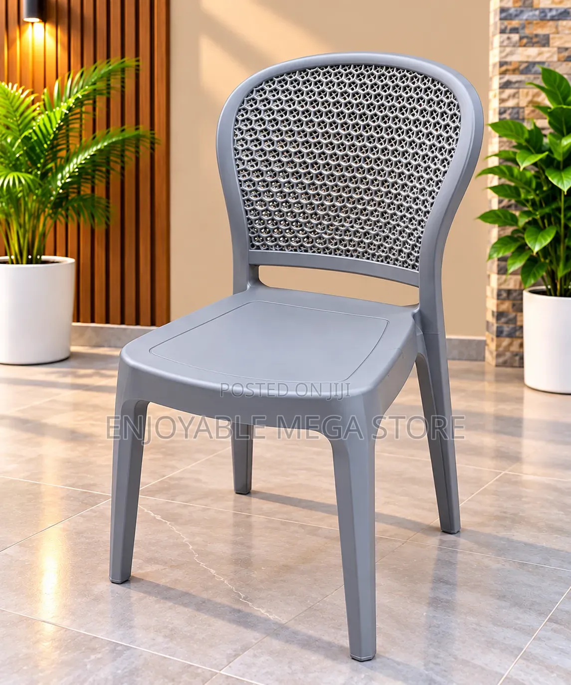 Grey Imported Plastic Chair Plastic Chair