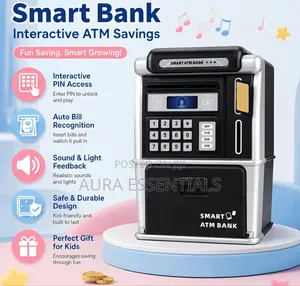 Kids Smart Interactive Atm Money Saving Box