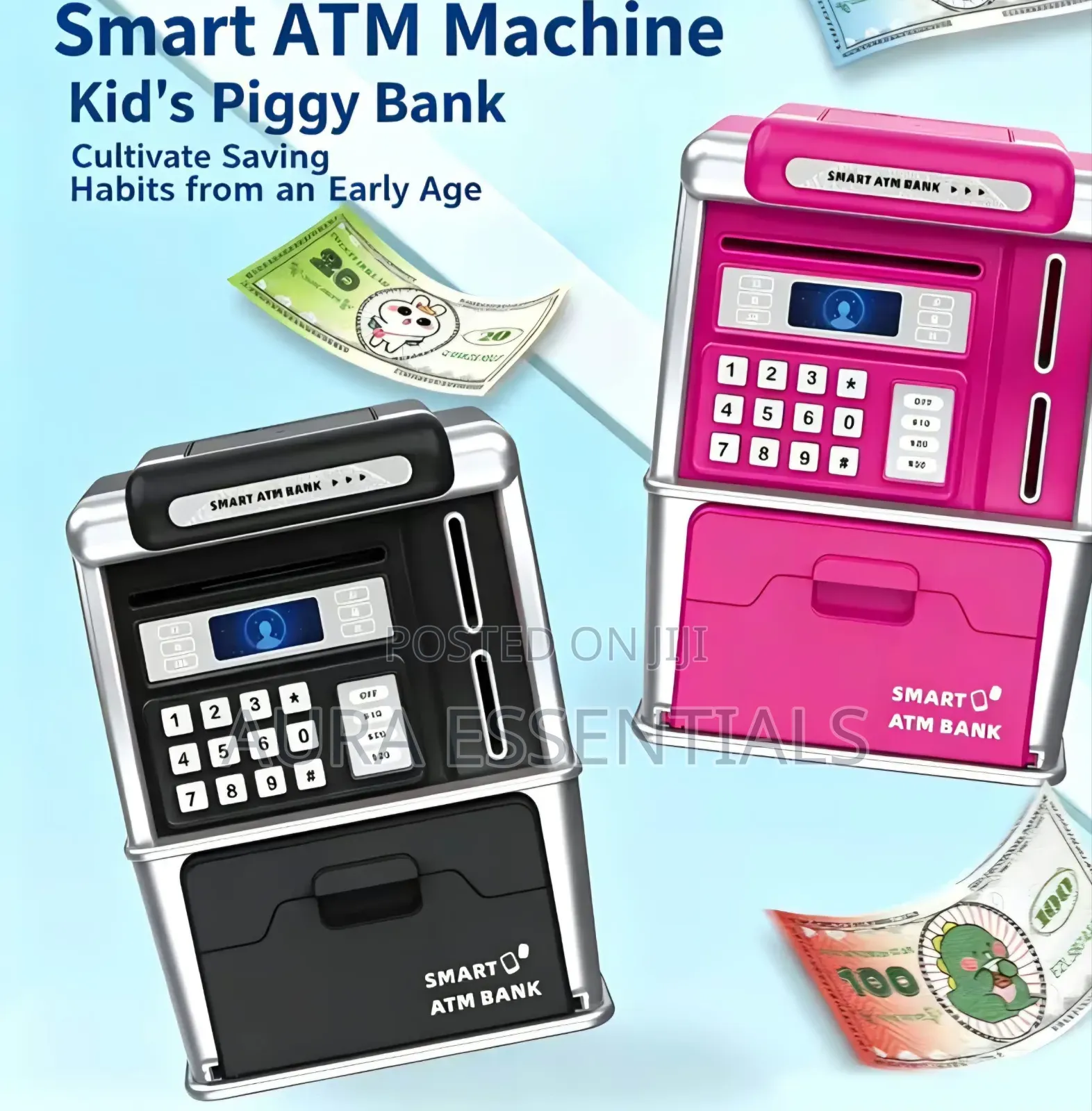Kids Smart Interactive Atm Money Saving Box