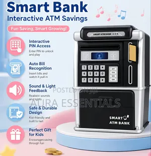 Kids Smart Interactive Atm Money Saving Box