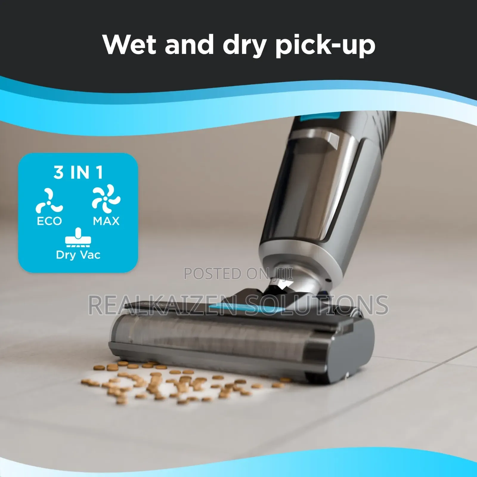 BLACK+DECKER Cordless Wet Dry Vacuum Cleaner and Floor Mop