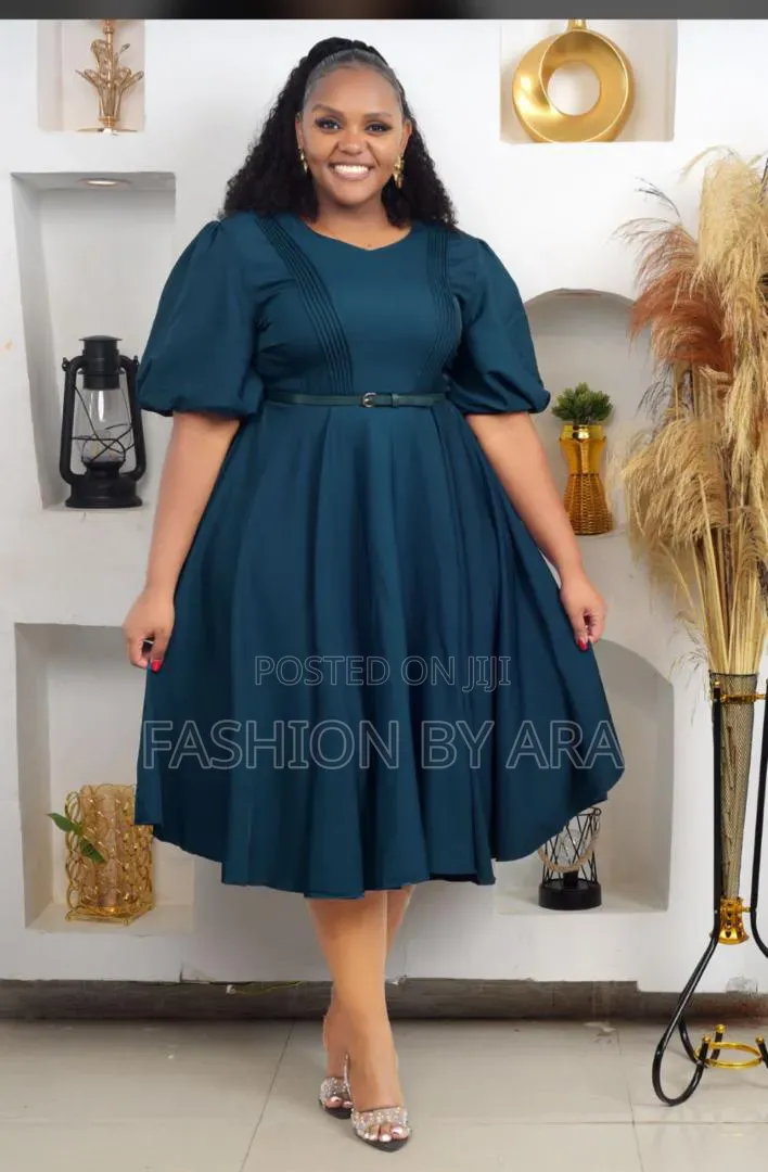 Classic Office Round Dresses