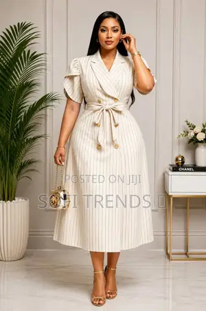 Ladies Button Dresses