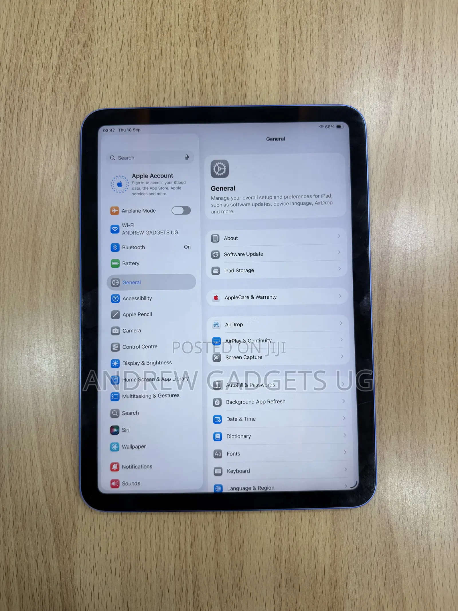 Apple iPad (2022) 64 GB Blue