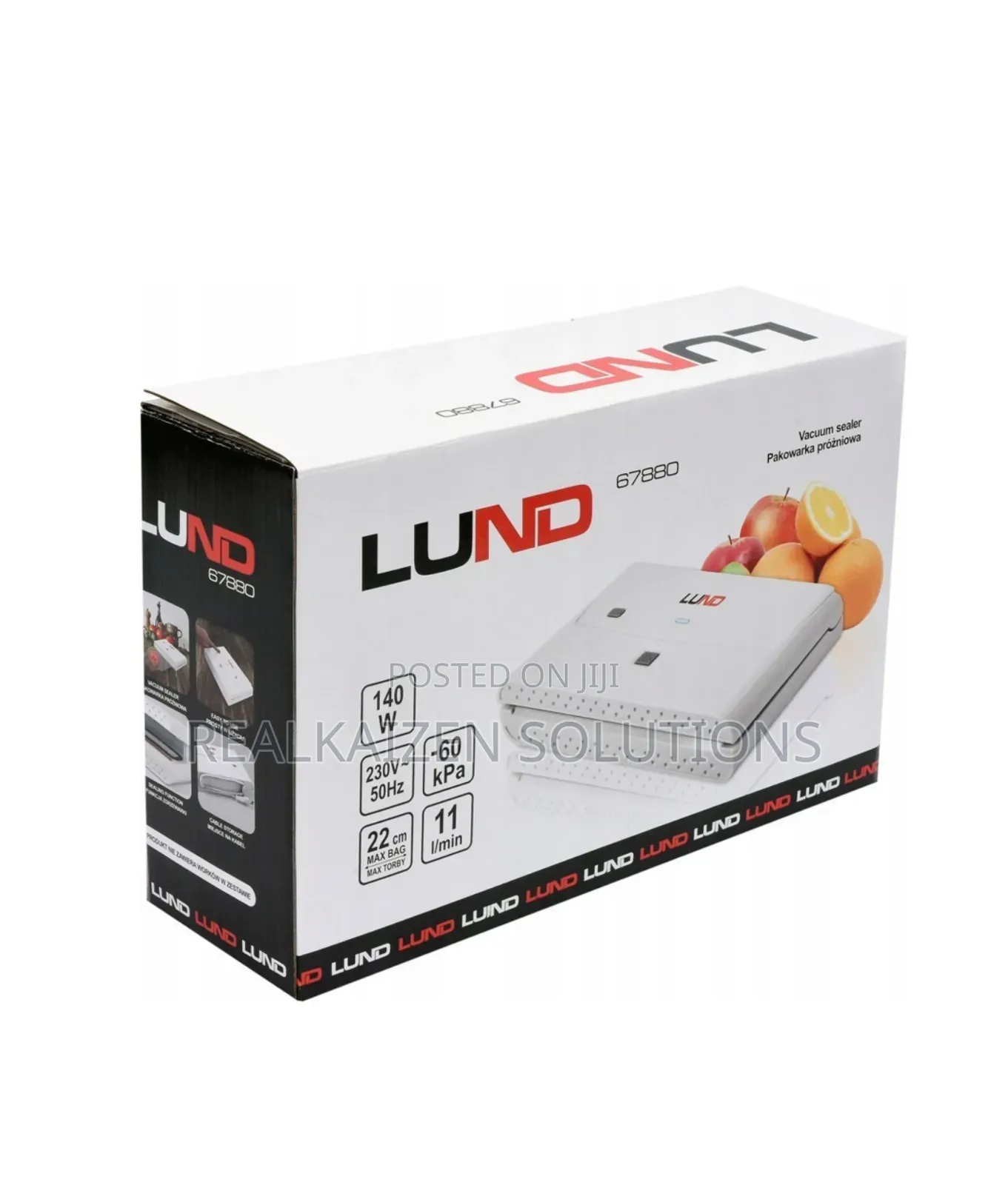 Poland LUND Vacuum Sealer and Food Preserver 140W
