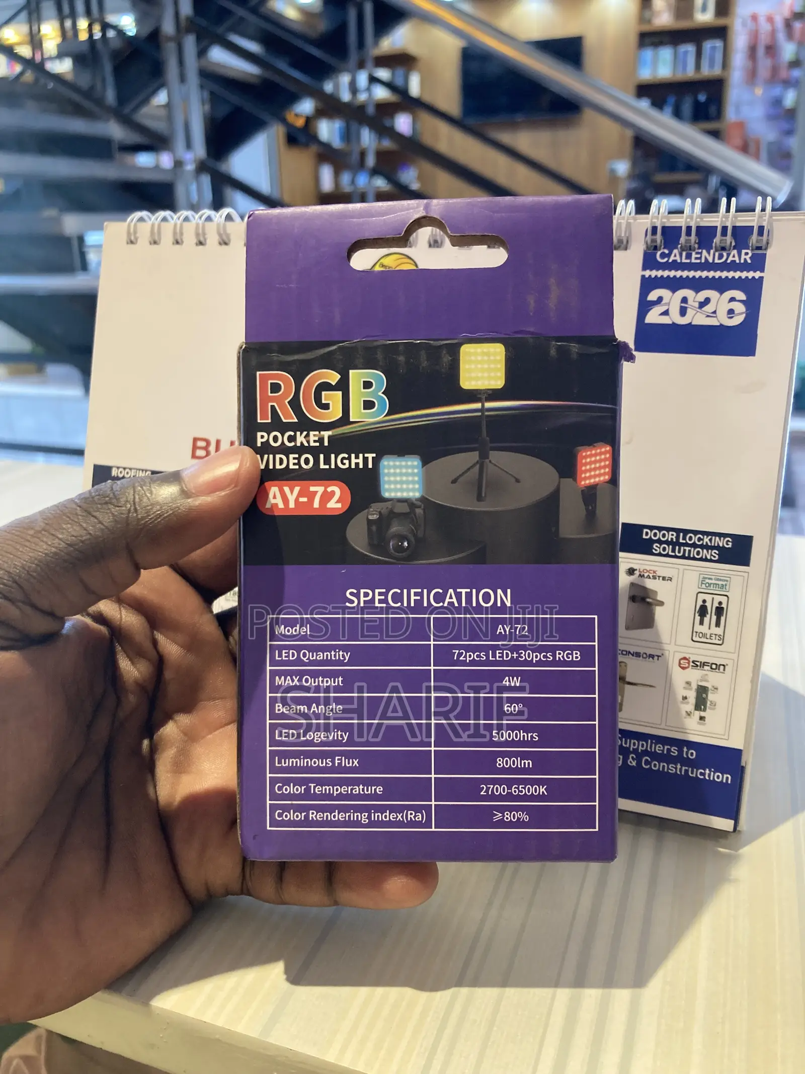 RGB Pocket Video Light