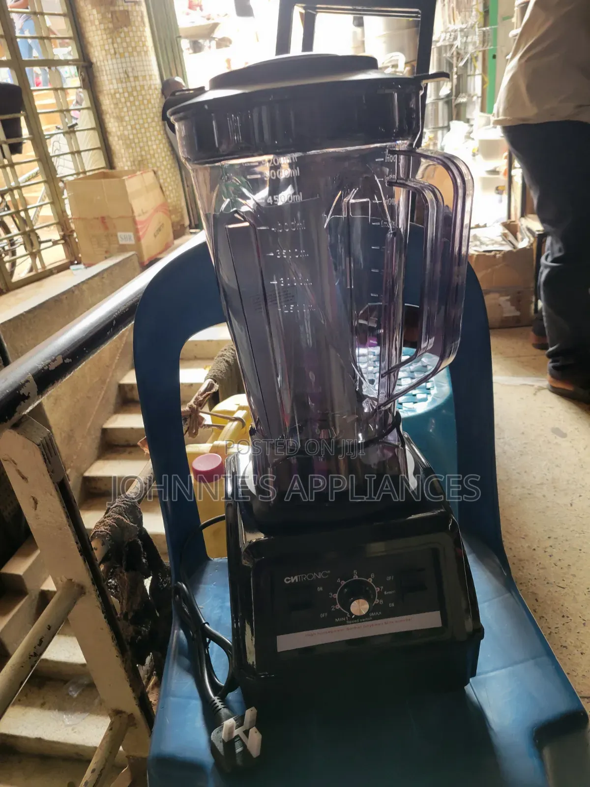 Citronic Commercial Blender 6L – 4500W High-Power Blender