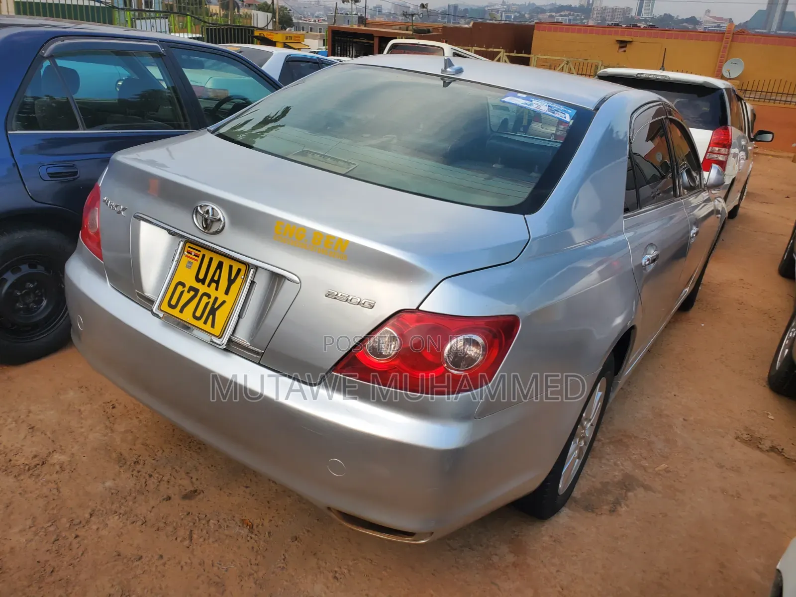 Toyota Mark X 2008 Silver