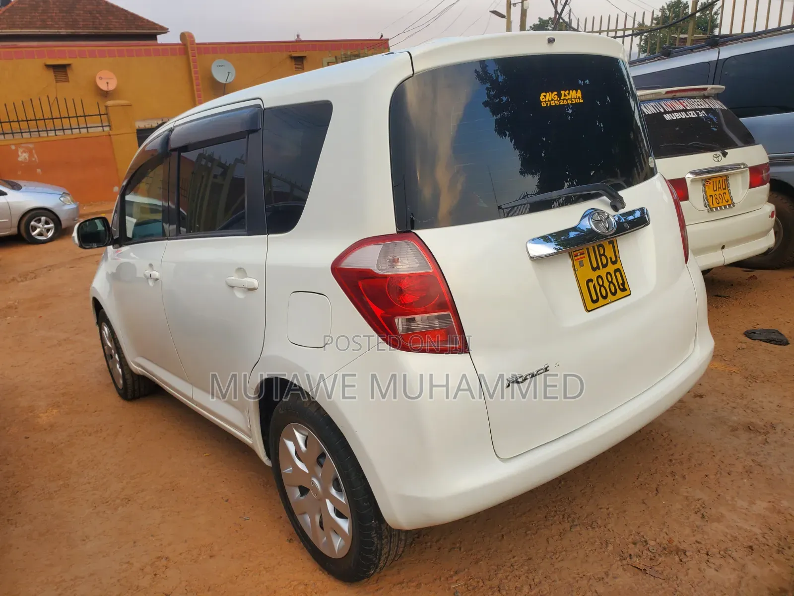Toyota Ractis 2008 White