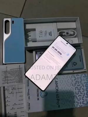 New Tecno Camon 40 Pro 5G 256 GB Black