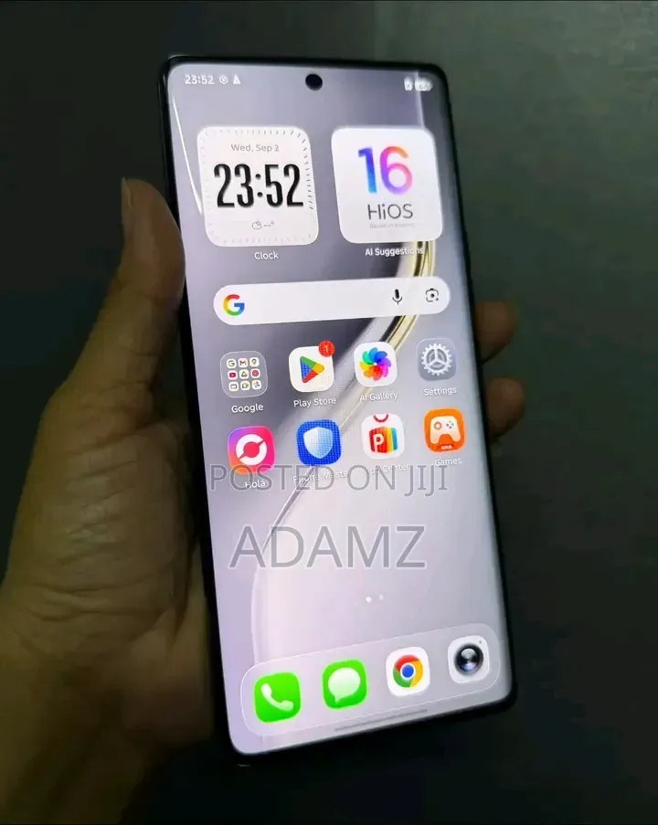 New Tecno Camon 40 Pro 5G 256 GB Silver
