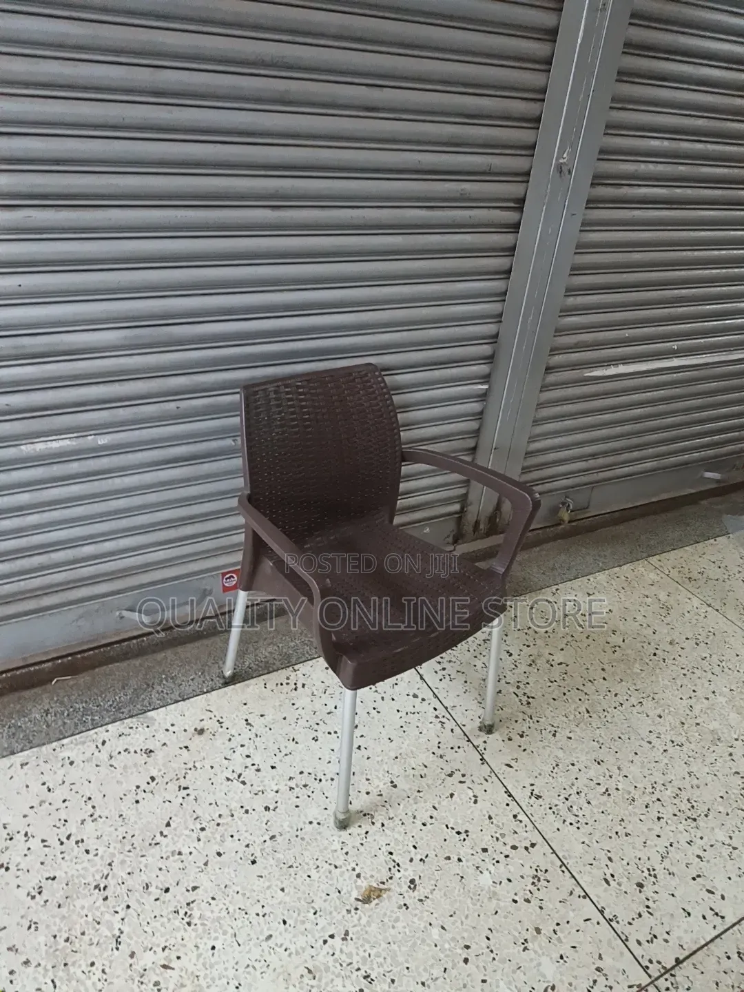 Stacking Imported Plastic Chairs Plastic Chairs Brown