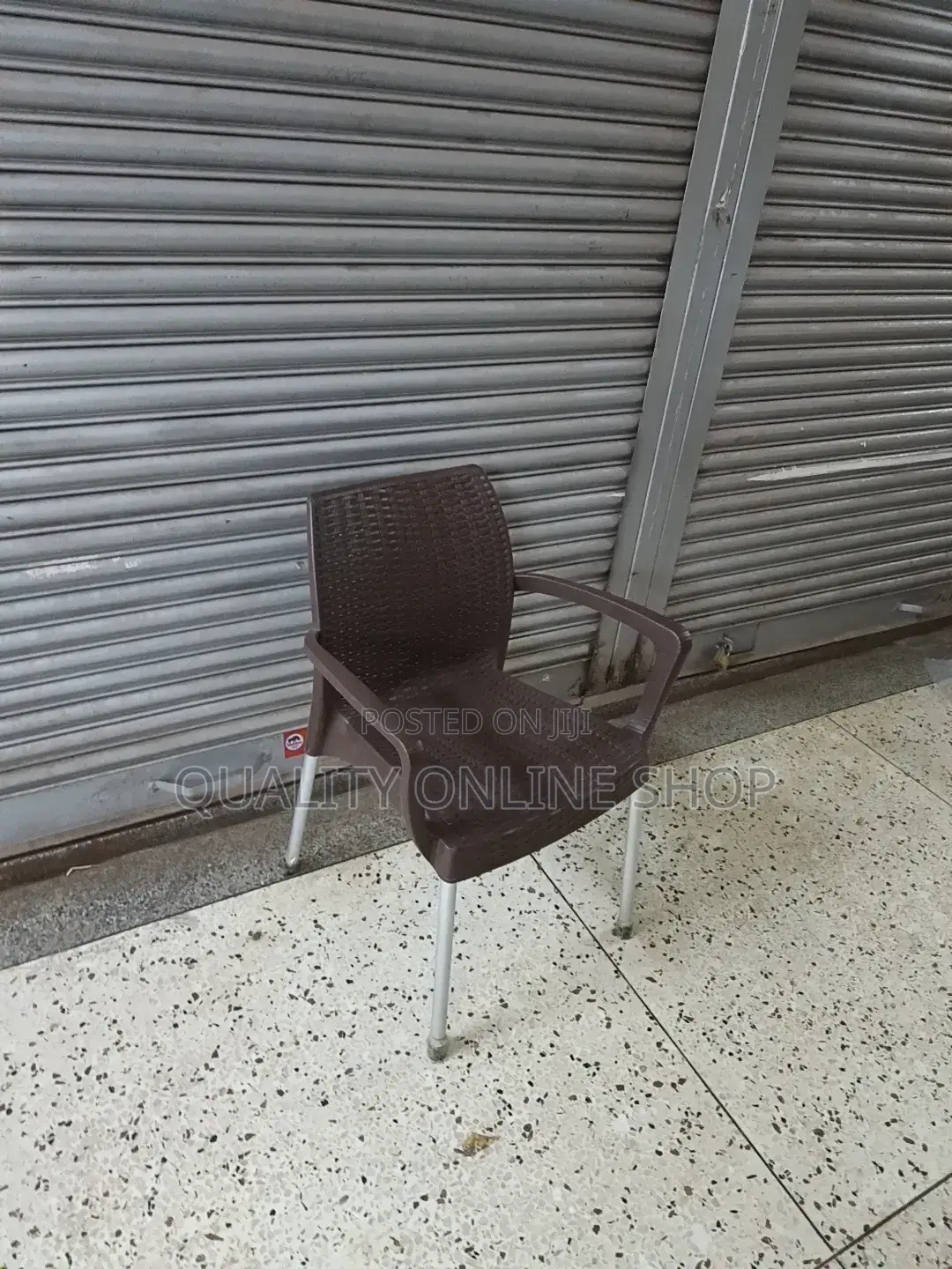 Stacking Imported Plastic Chairs Plastic Chairs Brown