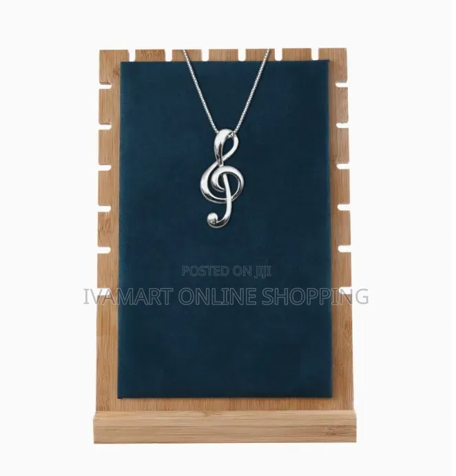 Wooden Necklace Jewelry Display Stand