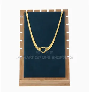 Wooden Necklace Jewelry Display Stand