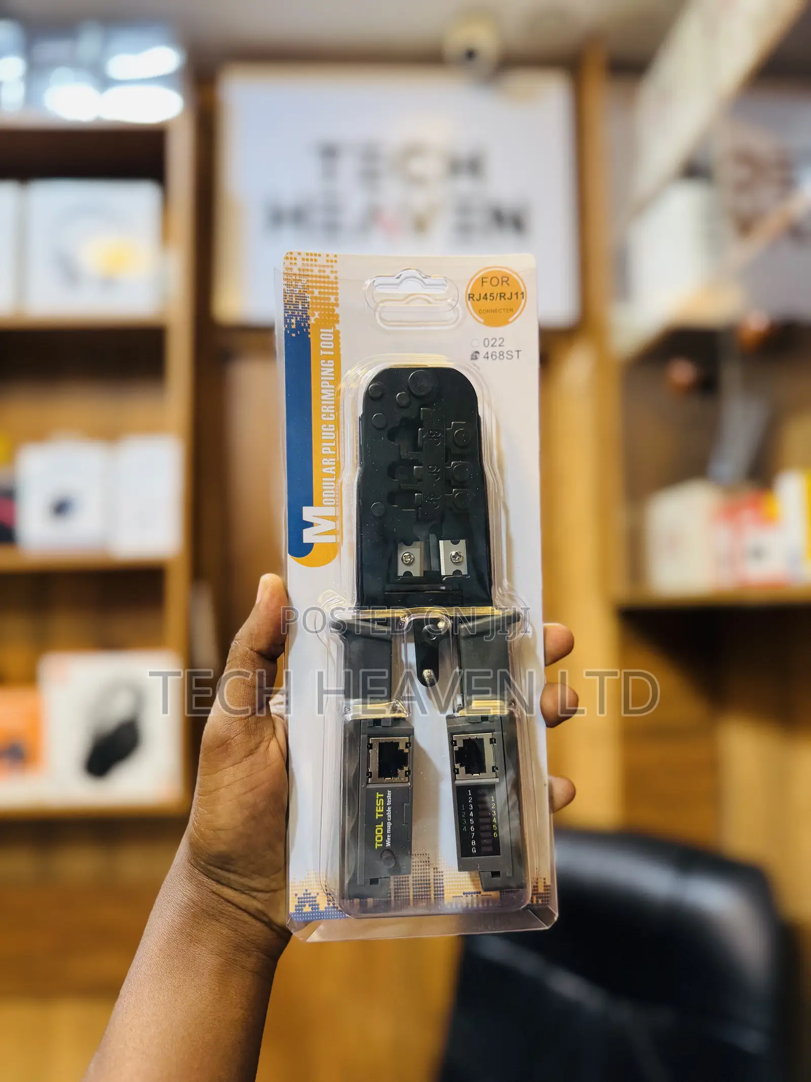 Crimping Tool With Cable Tester