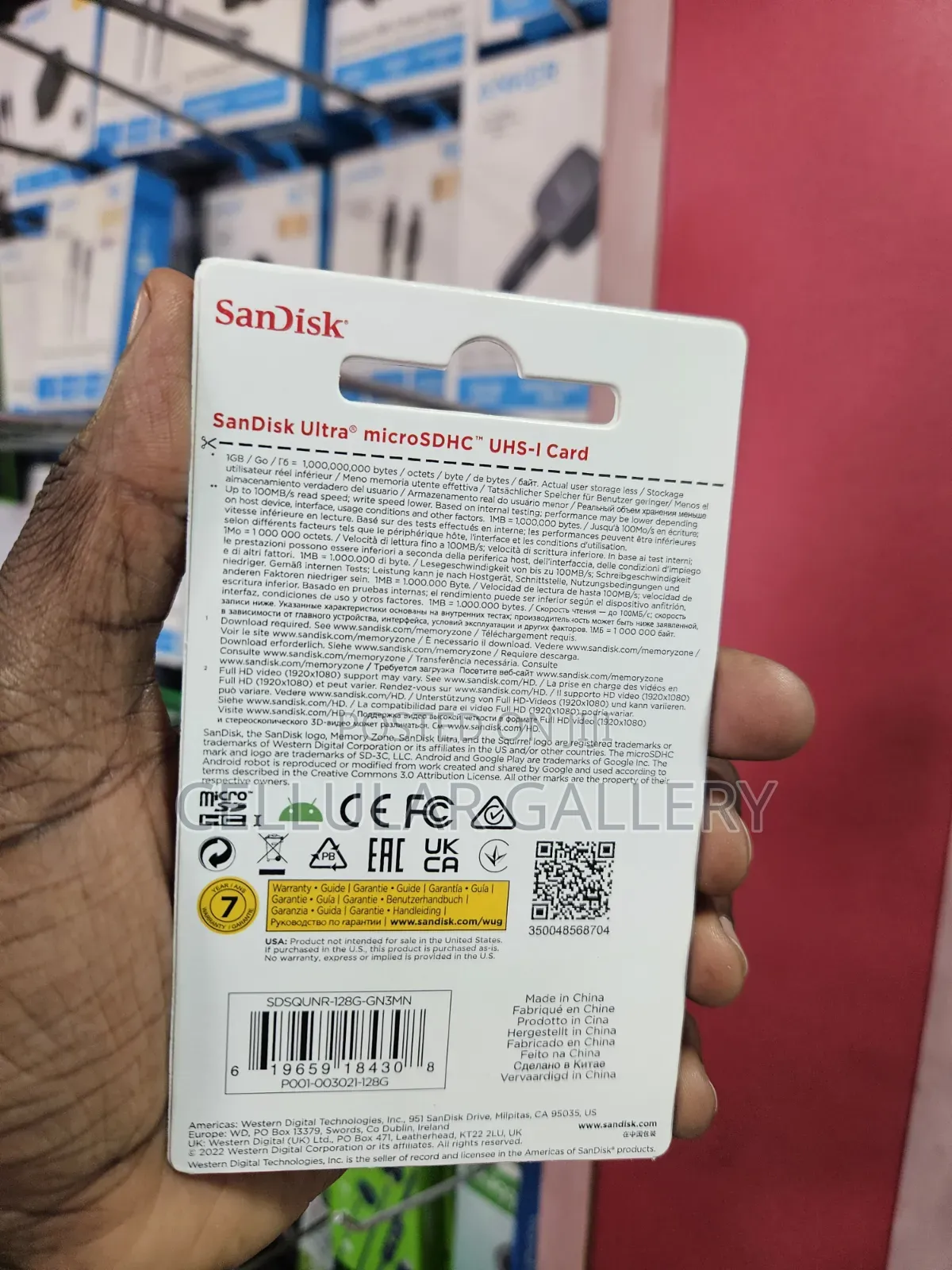 Sandisk Ultra 256GB Memory Card
